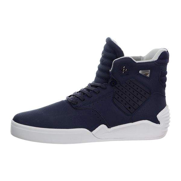 Supra Womens SkyTop IV High Top Shoes - Navy | Canada C9575-2G00